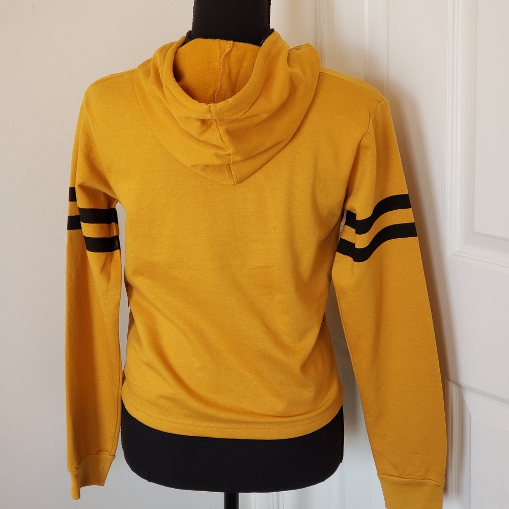 LOV Boutique. The Bold & Beautiful Crop Hoodie - Picture 4 of 8